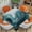Abstract Marble, variant on Green Brown Pixel Block Tablecloth 54x54 Inch Square Decorative Table Cover for Kitchen Dining Party Picnic Outdoor