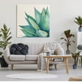 thumbnail image 2 of Stupell Green Aloe Plant Succulent Botanical & Floral Painting Gallery Wrapped Canvas Print Wall Art, 2 of 7