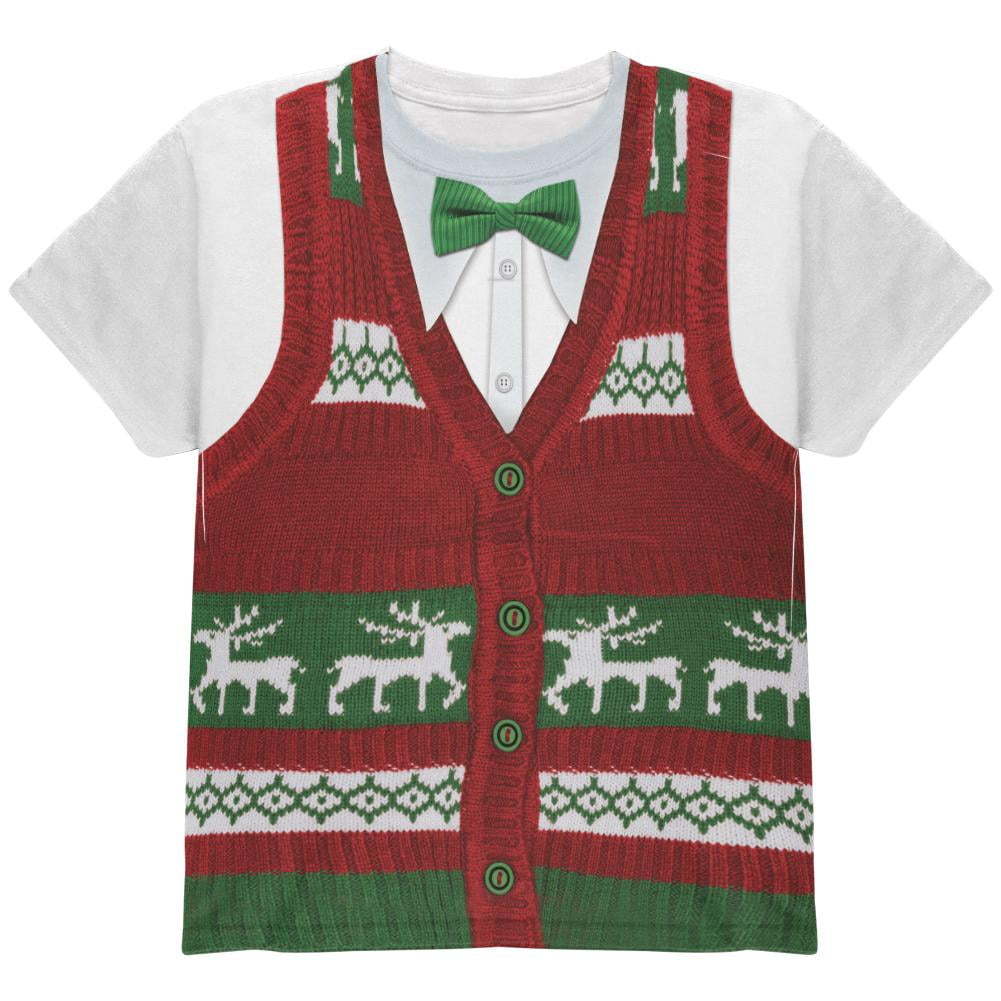 sweater vest and t shirt