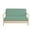 Aqua Green, variant on King Size Armless Futon Covers - 100% Cotton Futon Slipcovers - Zippered Couch Cover Sofa Bed Protector, Sleeper Sofa Cover, Machine Washable, Aqua