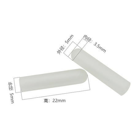 Eease 4PcsShoe Lace Ends Tips Plastic Cord End Caps For Diy Projects And Shoe Repair Shoelace Tips Ideal Sneakers And Canvas Shoes And Hoodies