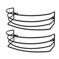 thumbnail image 1 of 2-Pack Hat Rack for Wall and Door, Metal Hat Organizers for Baseball Caps Storage Hangers Strong Ball Cap Holder, 1 of 7
