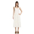 thumbnail image 4 of Easy-peasy Women's Casual Flutter Sleeve Tiered Dress, Sizes L, 4 of 6