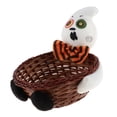 thumbnail image 2 of Canasta Yotijar Cesta del caramelo de Halloween Blanco, 2 of 6
