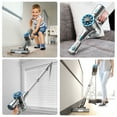 thumbnail image 6 of TASVAC Cordless Vacuum, 25Kpa Lightweight Stick Vacuum for Carpet Hardwood Floors Pet Hair, 6 of 11