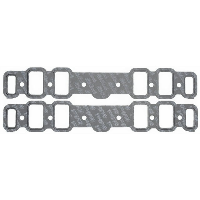 Edelbrock Intake Manifold Gasket 7284 Composite; 1.44 Inch x 2.44 Inch; 0.060 Inch Thick; Set Of 2