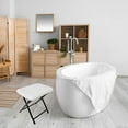 thumbnail image 1 of Folding Shower , Anti Slip Space Saving Bath Bench Sturdy  for Bathroom, 1 of 7