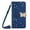 Darkblue, variant on Allytech for Google Pixel 8 Pro Case with Bling Glitter Butterfly Embossed, Slim Fit Shoulder Strap Lanyard Kickstand Flip Folio Bumper Anti-Scratch Wallet Phone Case Cover for Google Pixel 8 Pro 6.7"