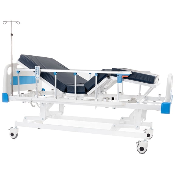 Cama Hospitalaria Hilphy Medical Eléctrica 3 Funciones C/ Barandal + Colchón Seccionado