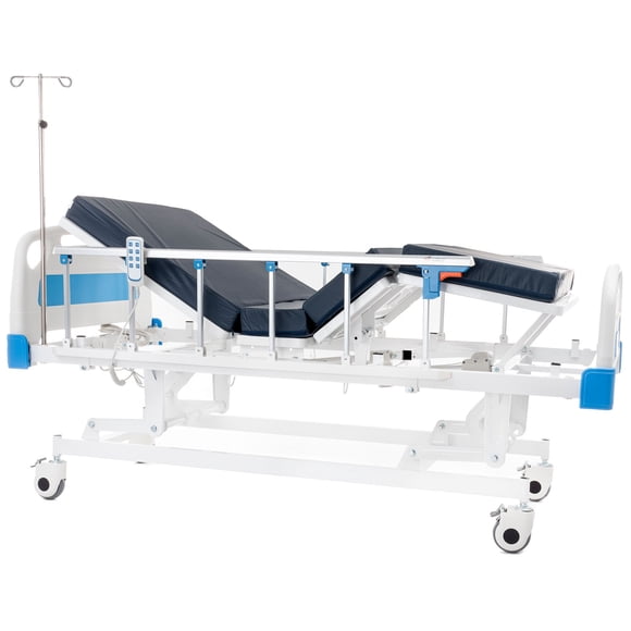 Cama Hospitalaria Hilphy Medical Eléctrica 3 Funciones C/ Barandal + Colchón Seccionado
