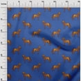 thumbnail image 2 of oneOone Polyester Lycra Fabric Horse Block Print Sewing Fabric BTY 56 Inch Wide, 2 of 4