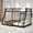 Black, variant on Harper & Bright Designs Twin Over Full Bunk Bed with Ladder, Metal Bunk Bed Frame with Full-Length Guardrail for Bedroom, Black