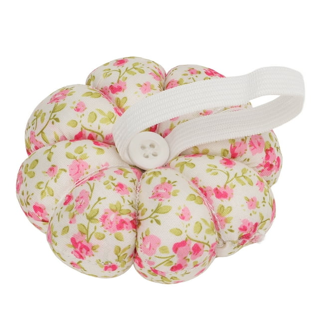 Needle Collector, Vivid Exquisite Pin Cushion Cute Cartoon for Sewing for Home Colorful,Rose Red Check,Small Flower,Yellow White Dot