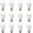 5000K, variant on Energetic A19 LED Light Bulb, Standard, 75W Equivalent 10w, Non-Dimmable, 1200lm, 5000K, E26 Medium Base, UL Listed, 12-Pack