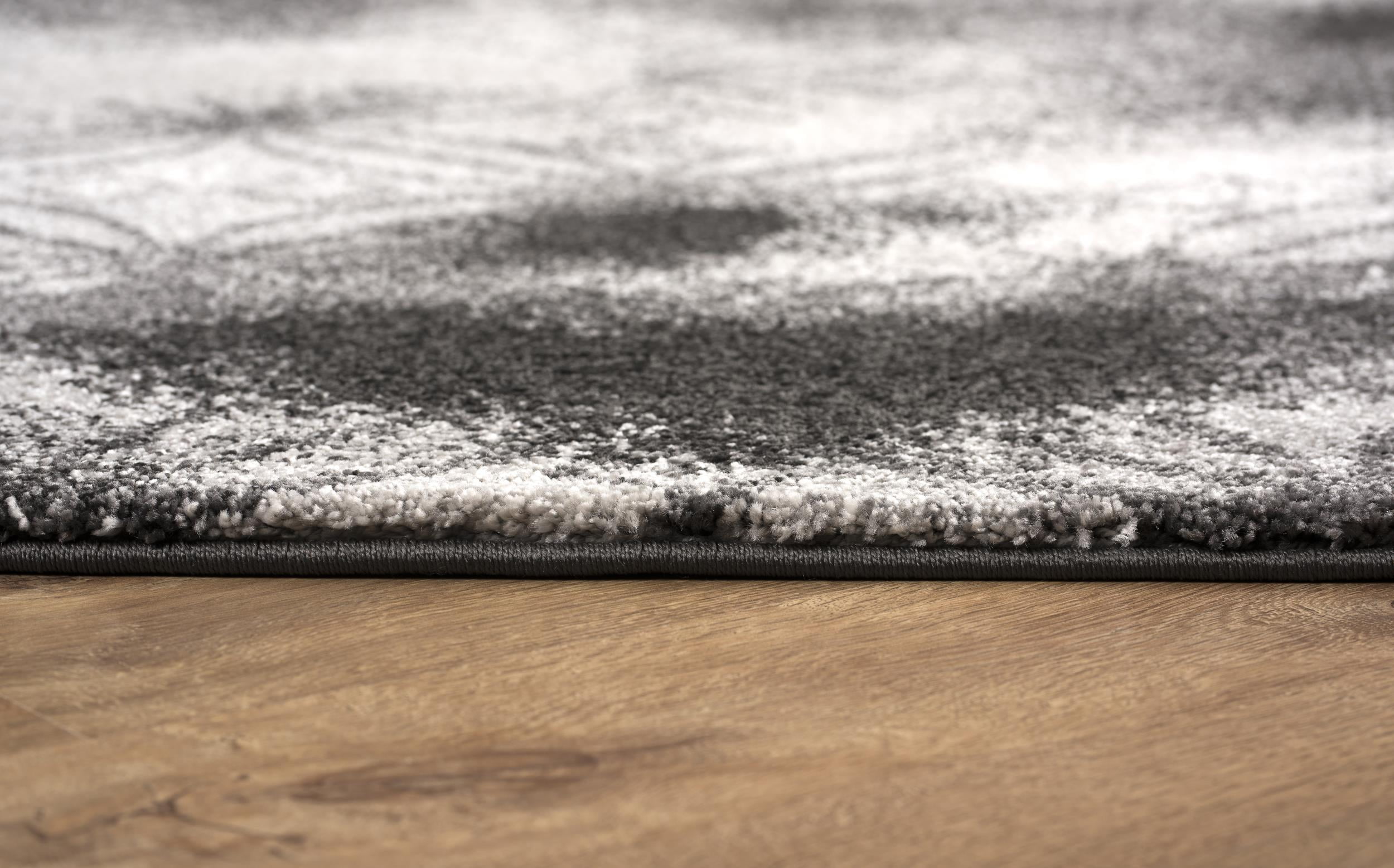 Rug Branch New Zealand Plush Collection High-Density Modern Abstract Soft Durable Area Rug