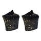 thumbnail image 2 of 2 protectores de zapatos para pole dance, accesorios de vestir, terciopelo profesional y elegante. Negro L, 2 of 8