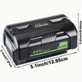 thumbnail image 7 of 8000mAh OP4026 Replacement Battery Compatible with Ryobi 40V Battery Lithium OP4050A OP40601 OP4040 OP4030 OP4050 OP40261 OP40201 OP40401 Cordless Tools with LED Indicator (2Pack), 7 of 7