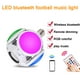 thumbnail image 4 of Bombilla Led Plegable 40W E27 Lámpara De Bombilla De Fútbol Altavoz Bluetooth Escenario Atmósfera Luz Colorida Con Control Remoto Reproductor De Música Bluetooth 85-265V Yuarrent HA016360-00, 4 of 7