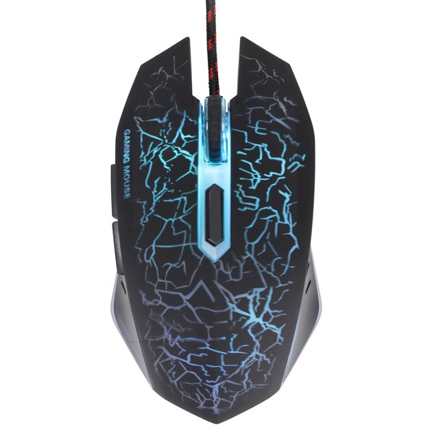 Computer Mouse Wired, Excellent Workmanship DPI Adjustment Gamer Mouse Comfortable Ergonomic For Vista For XP