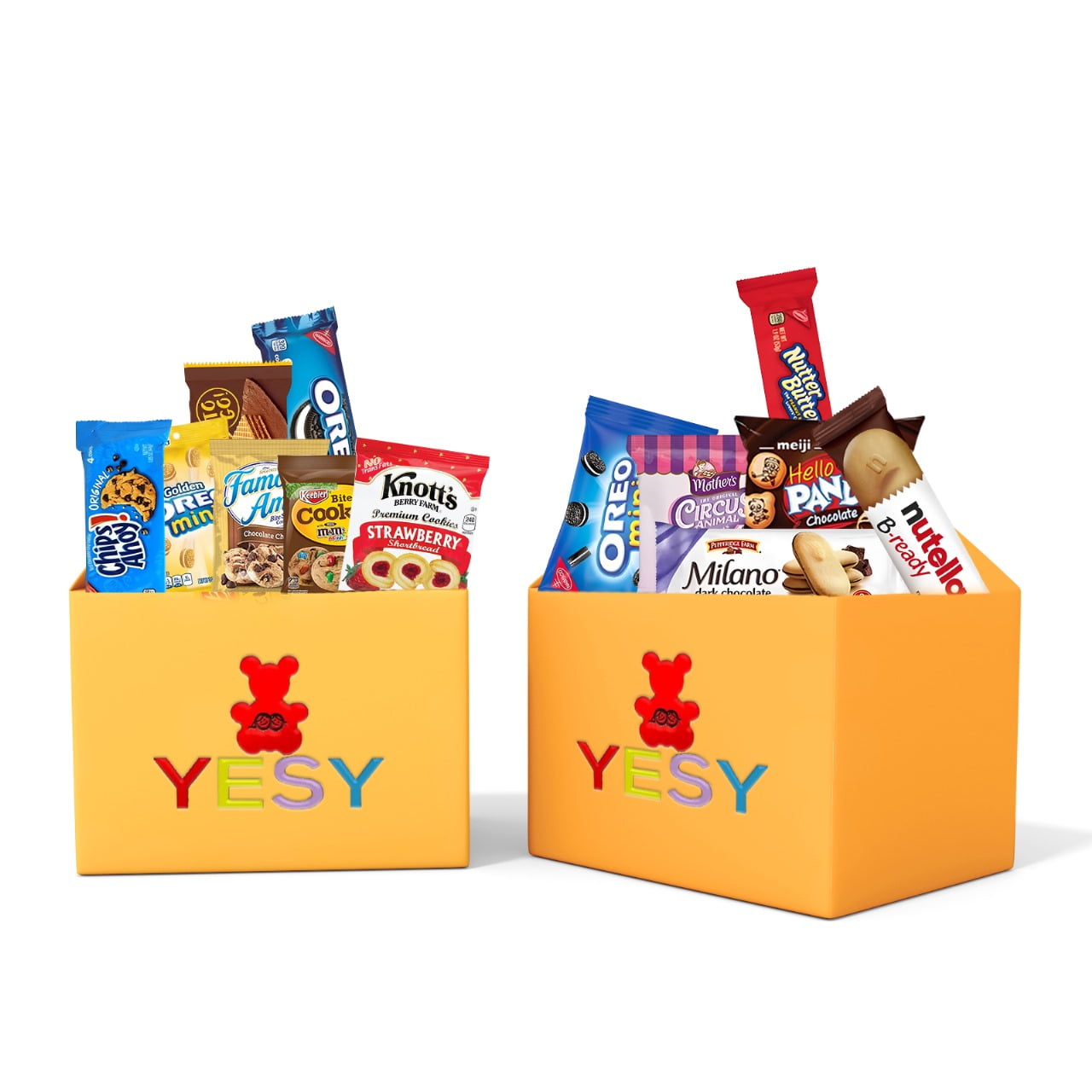 Cookies Variety Pack - Individually Wrapped Assortment, Sampler Bulk Care Package - Cookie Bundle, Office Cookies, 32 Count, Office and Kids Cookies
