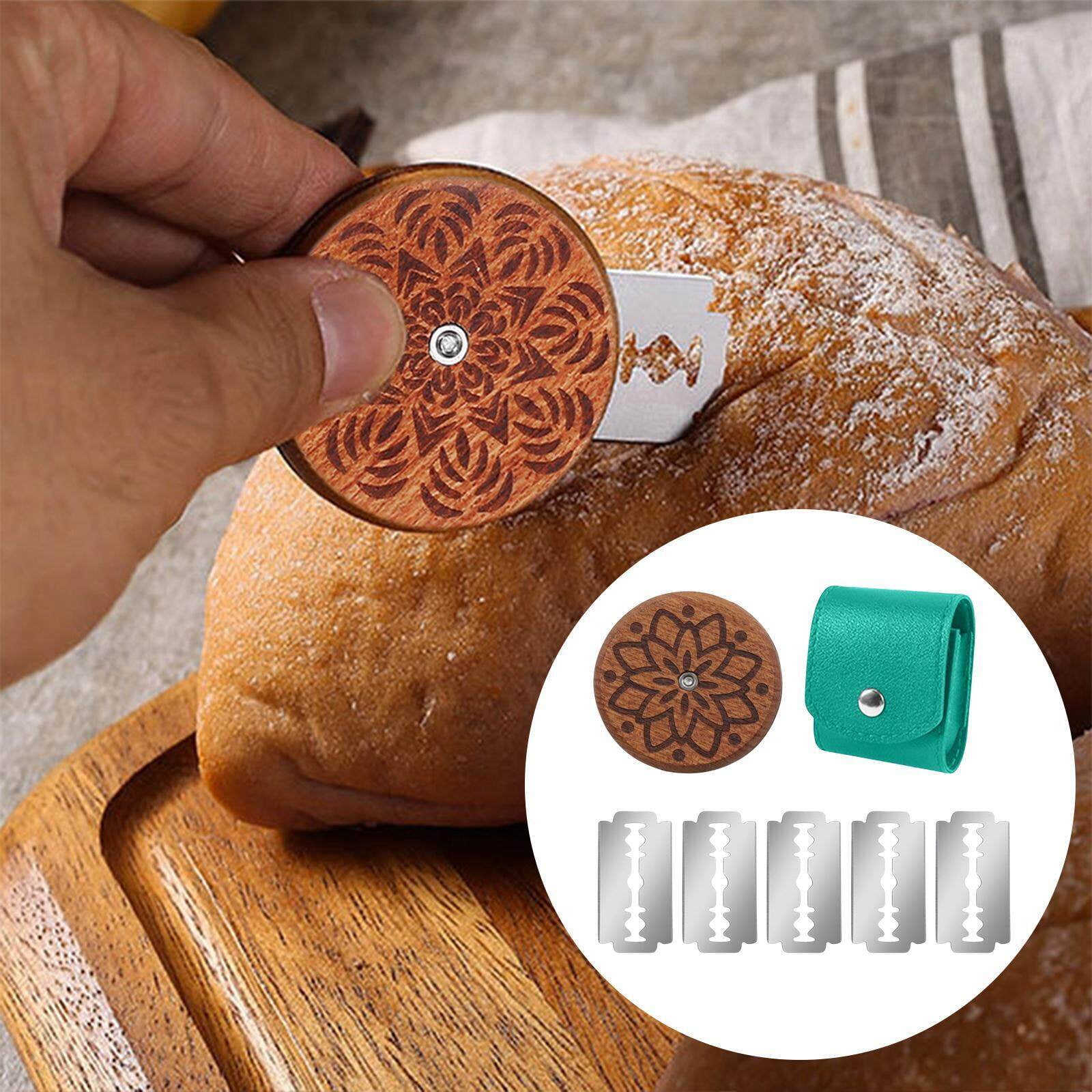 Bread Lame Set, Bread Scoring Knife, Sourdough 6 Razor Blades With Leather Cover