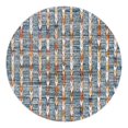 thumbnail image 2 of Unique Loom Aramis Collection Area Rug - Aras (7' Round Blue/Beige), 2 of 6
