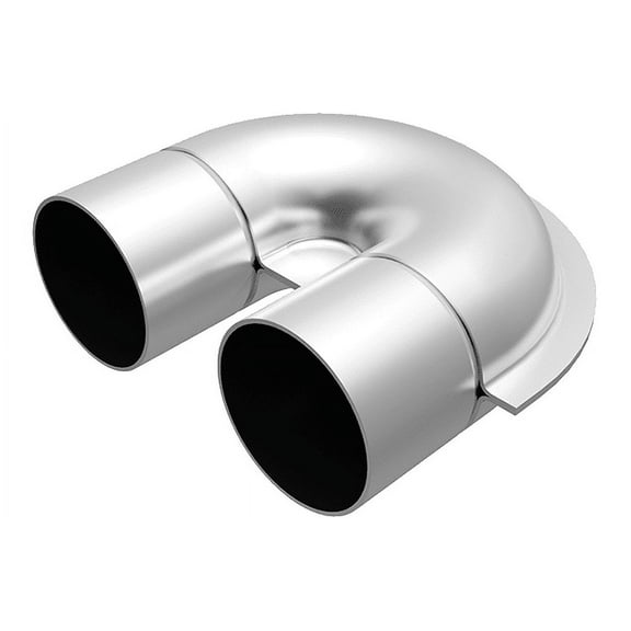 MagnaFlow Smooth Trans U 2.50inch SS 180 deg.