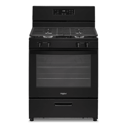 Whirlpool 30 in 5.1 cu ft Gas Range in Black