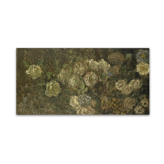 Trademark Fine Art 'Bloeman' Canvas Art by Monet