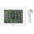 thumbnail image 1 of Medidor De Temperatura Y Humedad, Termómetro Higrómetro Fuerte Antiinterferencia Con Pantalla Grande Para La Industria Para Laboratorio ANGGREK Temperature Humidity Monitor, 1 of 1