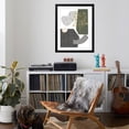 thumbnail image 4 of Art.com Gold Ginkgo I Art Print by Melissa Wang, Black Frame Wall Art, 32" x 40", 4 of 5