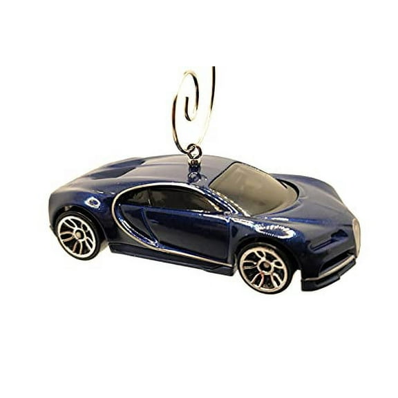 2016 Bugatti Chiron Christmas Ornament 1:64 Blue