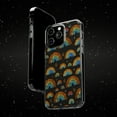 thumbnail image 6 of DistinctInk Hybrid (Acrylic / TPU) Clear Slim Fit Case for Apple iPhone 13 Pro (6.1" Screen) - "Scattered Spectrums: A Minimalistic Rainbow Pattern", 6 of 8