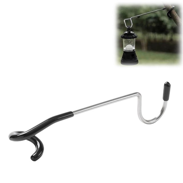 Colgador De Gancho De Linterna Para Acampar, Colgador De Lámpara De Linterna Para Exteriores Para Poste De Tienda, Gancho Colgante Para Pescar, Acampar Y Viajar