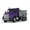 Purple, variant on Kenworth T880 Day Cab with Rogue Transfer Dump Body Truck White and Viper Red 1/64 Diecast Model by DCP/First Gear
