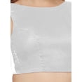 thumbnail image 4 of eloria Women's Blouse Tie Up And Backless Top Color: White | Size: 40, 4 of 5