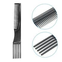 OUNONA 10Pcs Black Hair Lift Comb with Strong PP Material for Easy Hair Styling