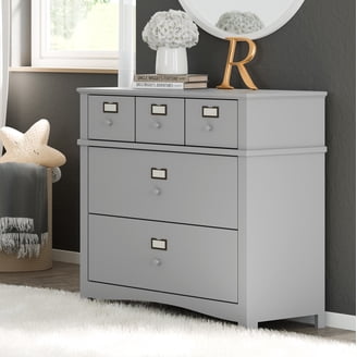 Graco Benton White Nursery Double Dresser 6 Drawer with Baby Changing Table  Top - Walmart.com