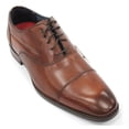 thumbnail image 2 of Men's Stacy Adams Kallum Cognac Leather Oxford Dress Shoes 25568-221, 2 of 7