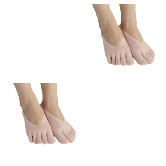 yingyy Comfortable Toe Socks For Women For Many Occasions Low-cut Liners Socks Socks Women General Size Pink 2Set