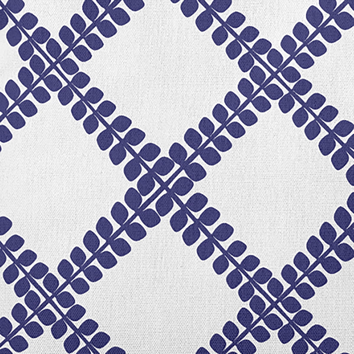 Simply Daisy 14" x 20" Leaf Plaid Indoor/Outdoor Throw Pillow, Purplish Blue (1 count)