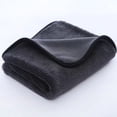 thumbnail image 2 of Durable Reusable Microfiber Towels, Ultra Soft Quick Drying Absorbent Car Care Tool For Streak-Free Cleaning, Two-Layer Plush Microfiber 60X40Cm, Two Pack, 2 of 5