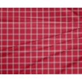 thumbnail image 4 of oneOone Polyester Lycra Bright Red Fabric Stripes Sewing Material Print Fabric By The Yard 56 Inch Wide-1PO, 4 of 4