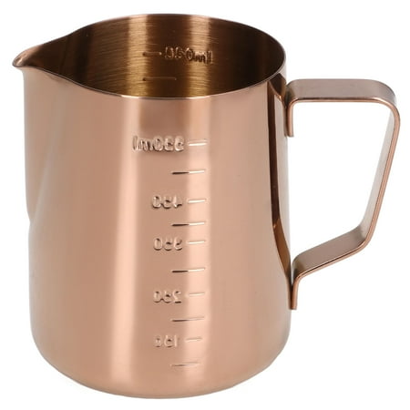 

Milk Frothing Cup Coffee Steaming Pitcher 550ML Stainless Steel For Dessert Shop For Household