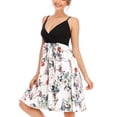 thumbnail image 2 of safuny Women's Trendy Midi Loose Sundress Floral Printed Sleeveless Round Neck Dress Elegant Beach Leisure Retro Holiday Clothing Fashion Summer Clearance, 2 of 9