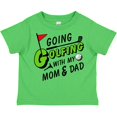 thumbnail image 3 of Inktastic Going Golfing with my Mom and Dad- kids golf Boys or Girls Toddler T-Shirt, 3 of 5