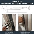 thumbnail image 4 of Boreal Craft Tools Purpose Lever Tool Door Crack Clamp Tool Fire Pry Tool Hand Tool Molding Clips Angle Welding Board 3 Folding inside Reading Corner Angle for Large Protractor Angle Large for, 4 of 5