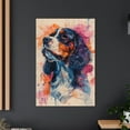 thumbnail image 4 of Petit Basset Griffon Vendeen Dog Wall Art Petit Basset Griffon Vendeen Picture Poster Print Funny Colorful Animal Pop Artwork for Living Room Bedroom Bathroom Home Decor, 4 of 6