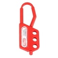 thumbnail image 2 of Cerradura de cerrojo de nailon industrial, 3 agujeros, seguridad, flexibilidad, portátil, ligero, resistente, ajuste para la industria química, energía eléctrica, 2 of 5