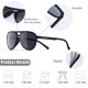 thumbnail image 3 of Gafas de sol Lasiyanor Lightweight TAC Polarized Vintage 70s, 3 of 6